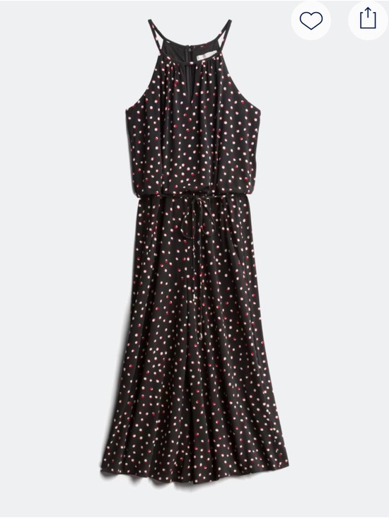 Maggy London Pants - Wisp for Maggy London Black Halter Jumpsuit with red and white polka dots